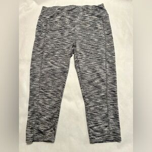 Danskin black/white leggings. Sz (12-14)